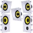 5.0 Caixa Acústica De Embutir Gesso Jbl Ci6sa + Ci6r 5.1 5.0 Caixa Acústica De Embutir Gesso Jbl Ci6sa + Ci6r 5.1