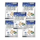 5 Antimofo Secar Kids 250g Antiumidade Bolor Mofo Fungos Mau Cheiro Bactérias Desumidificador Antiumidade Guarda Roupa Armário Balcão Closet