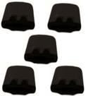 5 Apoios Borrachas Grelha Preto Airfryer Walita NA130 NA230