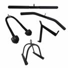 5 Barras Puxador Triceps Pulley Reto Curvo Corda V Triangulo 5 Barras Puxador Triceps Pulley Reto Curvo Corda V Triangulo