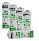 5 Bateria 3,6v Ls14500 Aa Saft - Li-socl2 - Francesa