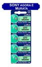 5 Baterias 377 Sony Sr626sw Original Lr626 177 Ag4 Murata