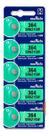 5 Baterias Sony 364 Sr621 Orig. Ag1 Lr620 Lr621 Lr60 Relógio