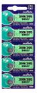5 Baterias Sony 399/395 Sr927sw Ag7 Relógio Brinquedos Lupas