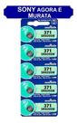 5 Baterias Sony / Murata 371 Sr920sw 1.55v Relógio Original