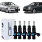 5 bicos injetores jetta 2.5 2006 2007 2008 2009 2010 07k906031c