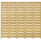 5 Biombo Slim Reto Com Pés Folha Painel Mdf Cru Divisor Divisória Separador De Ambiente Vários Modelos