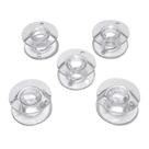 5 Bobinas Plástica Alta Para Máquina Singer Heavy Duty Hd6705 e HD6805