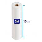 5 Bobinas Rolo De Saco Embalagem Seladora A Vácuo 15 Cm X 5M