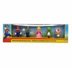 5 Bonecos Mario Luigi, Yoshi, Toad e Peach - Sunny 4206