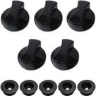5 Botão + 5 Vedação Fogão Cooktop Fischer (Original)
