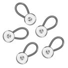 5 Botão/extensor/alargador Para Colarinho De Camisa Apertada