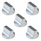 5 Botão Manipulo Cromo Fogão Brastemp BFS5 BYS5 BFD5 BFO4 5 Botão Manipulo Cromo Fogão Brastemp BFS5 BYS5 BFD5 BFO4
