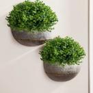 5 buquês de mini eucalipto 6 hastes cada plantas artificiais para decoração de mesas e recepção - DE0324