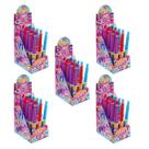5 Caixas Bala Líquida Seringuinha Doce 97,5g Doce Mix Candy