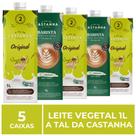 5 Caixas de 1L de Leite Vegetal, A Tal da Castanha