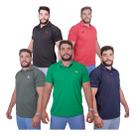 5 Camisa Polo Masculina Excelente Qualidade Envio Imediato