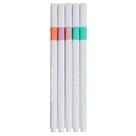 5 Canetas Hidrográfica Ponta Super Fina 0,4mm Cores Pastéis