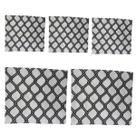 5 Capas de Almofada 45x45 Aquablock Kit Impermeável para Ambientes Externos