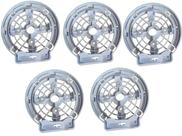 5 Capas Traseira Branca Ventilador Mondial NV-03 NV-15