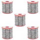 5 Carretel De Estanho 500g 63x37 0.5mm P/ Solda Cobix 5 Carretel De Estanho 500g 63x37 0.5mm P/ Solda Cobix