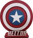 5 Centros De Mesa Capitao America Festa Vingadores 14cm Mdf