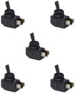 5 Chave Alavanca Unipolar Margirius CS-301D 6A Preta