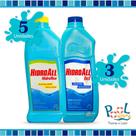 5 Clarificante Hidrofloc + 3 Algicida Manutenção Hidroall 1L