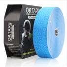 (5 cm x 31,4 m) Fita cinesiológica OK TAPE PRO Bulk azul+azul