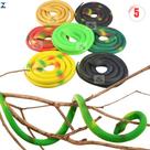 5 Cobra De Borracha Serpente Macia Pegadinha 68 Cm