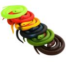 5 Cobras De Borracha Serpente Naja Macia Brinquedo Realista