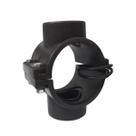 5 Colar de Tomada 100mm X 2" Derivação Dupla 4 Parafusos