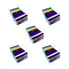 5 Colmeia Organizadora M 40x25x10 Para Camiseta, Blusinhas, Blusa, Plástico Cristal Transparente Grosso e mais Resistente.