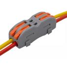 5 Conector Rápido Emenda Fios Cabos Inline Mola 2 Vias 32a