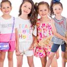 5 Conjunto Infantil de Verão Menina 4 ao 10 anos Arrumado