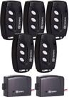 5 Controle Remoto Portão Eletrônico Alarme 3 Canais com Clip de Fixação + 2 Tx Car Farol Alto Carro e Moto 5 Controle Remoto Portão Eletrônico Alarme 3 Canais com Clip de Fixação + 2 Tx Car Farol Alto Carro e Moto