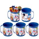 5 Copos Giratórios Mickey Lembrancinha Decoração de Festa