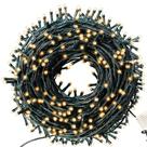 5 Cordão Luminoso Led Pisca Pisca 8 Funções 200 Leds Taschibra 110v 6500k Luz Fria
