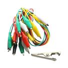 5 Cores 10 Peças Cabos De Teste Elétricos Com Garras Jacaré E Pontas De Prova, Fios Jumper Tipo 5 Cores 10 Peças Cabos De Teste Elétricos Com Garras Jacaré E Pontas De Prova, Fios Jumper Tipo