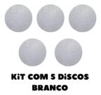 5 Disco Lustrador Branco Enceradeira 510 Mm British Original