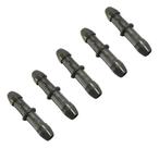 5 Emendas Mangueira Esguicho Água Limpador Párabrisas 6,43mm Preto 5 Emendas Mangueira Esguicho Água Limpador Párabrisas 6,43mm Preto