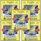 5 Encordoamentos Giannini para violão Canário Náilon GENWB 5 Encordoamentos Giannini para violão Canário Náilon GENWB