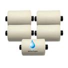 5 Etiqueta Adesiva 40x60 Prova Dagua P/ Mini Impressora 58mm