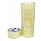 5 Fita Adesiva Transparente Larga Durex Para Embalar 45x100