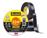 5 Fitas Isolantes 19mm X 20mt X 0.19mm 3m Scotch 33+ Classe A
