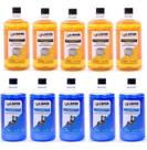 5 Fluidos + 5 Detergentes Limpeza de Injetores 1L - Lisfer