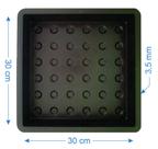 5 Forma De Piso Paver Bloquete Tátil Alerta 30x30x6cm