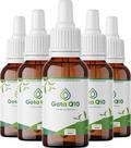5 Frascos Gota Q10 Óleo Semente De Abacate 30ml