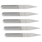 5 Fresa V-Bit 30 x 0,3 mm Gravação Cnc Acrilico Alumínio Aço 5 Fresa V-Bit 30 x 0,3 mm Gravação Cnc Acrilico Alumínio Aço