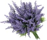 5 Galhos flores de lavanda artificiais 30cm vaso e decoração